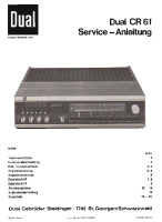 Dual CR-61-Service-Manual 